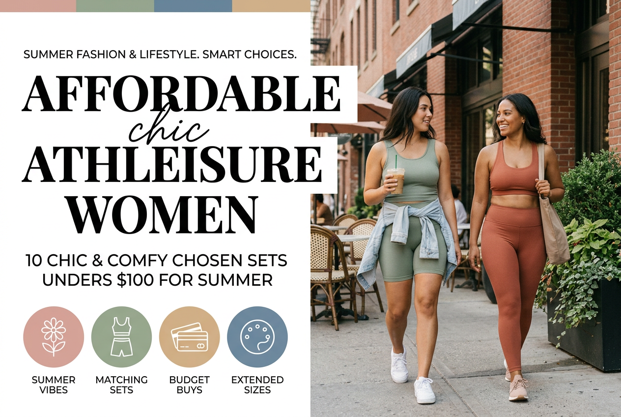 Affordable Athleisure Women: 10 Chic & Comfy Sets Under $100 for Summer