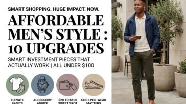 Affordable Men's Style: 10 Upgrades Under $100 That Actually Work