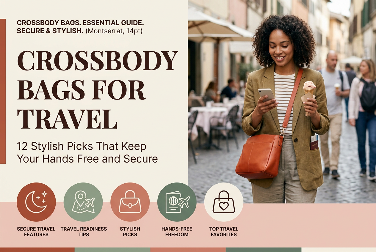 Crossbody Bags for Travel: 12 Stylish Picks That Keep Your Hands Free and Secure