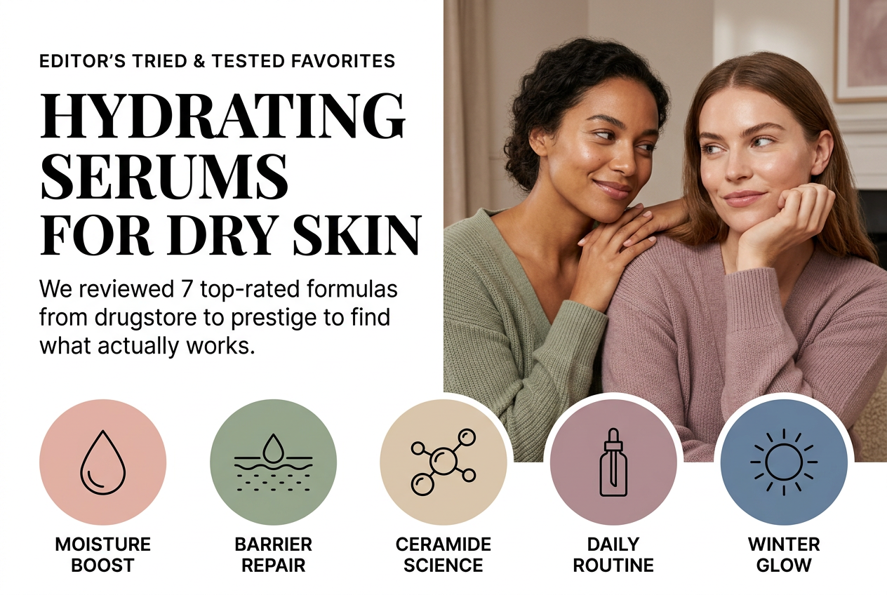 Hydrating Serums for Dry Skin: 7 Editor-Tested Picks from Drugstore to Prestige — hydrating serum for dry skin