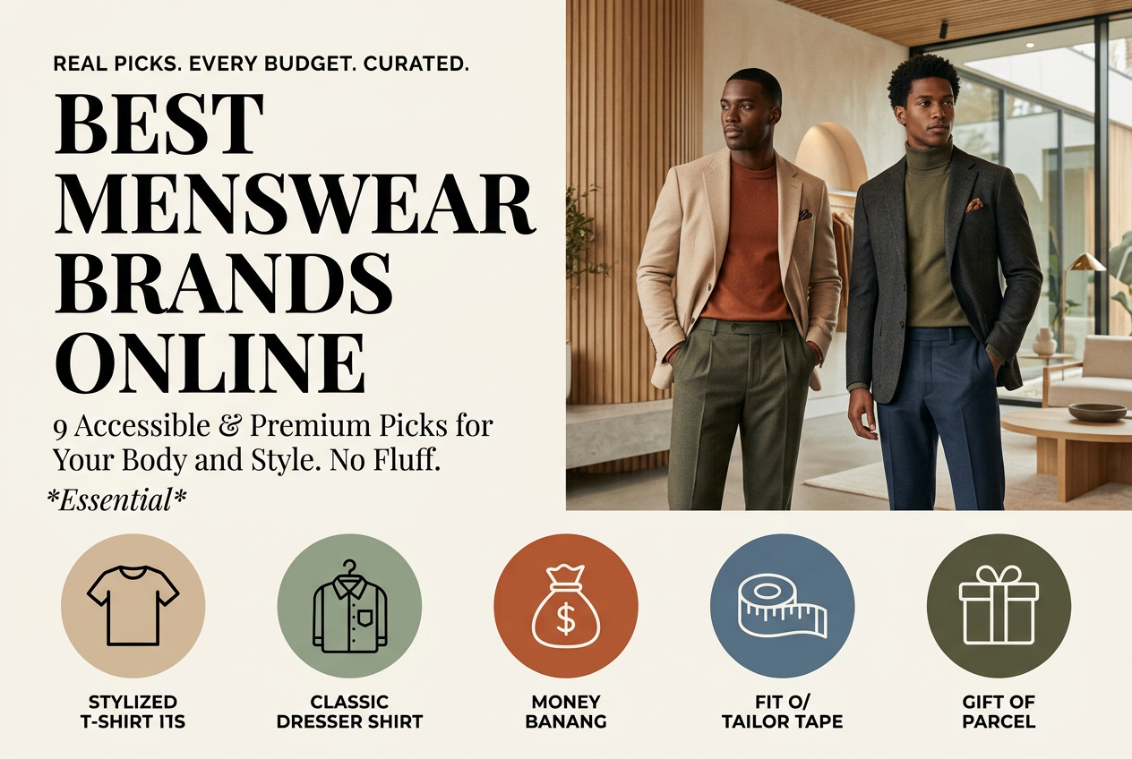 Best Menswear Brands Online: 9 Accessible & Premium Picks