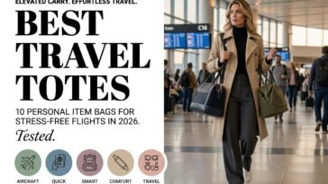 Best Travel Totes: 10 Personal Item Bags for Stress-Free Flights in 2026