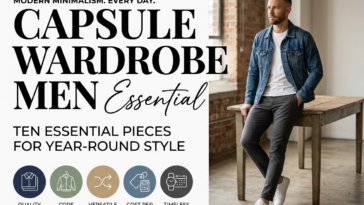 Capsule Wardrobe Men: 10 Essential Pieces for Year-Round Style