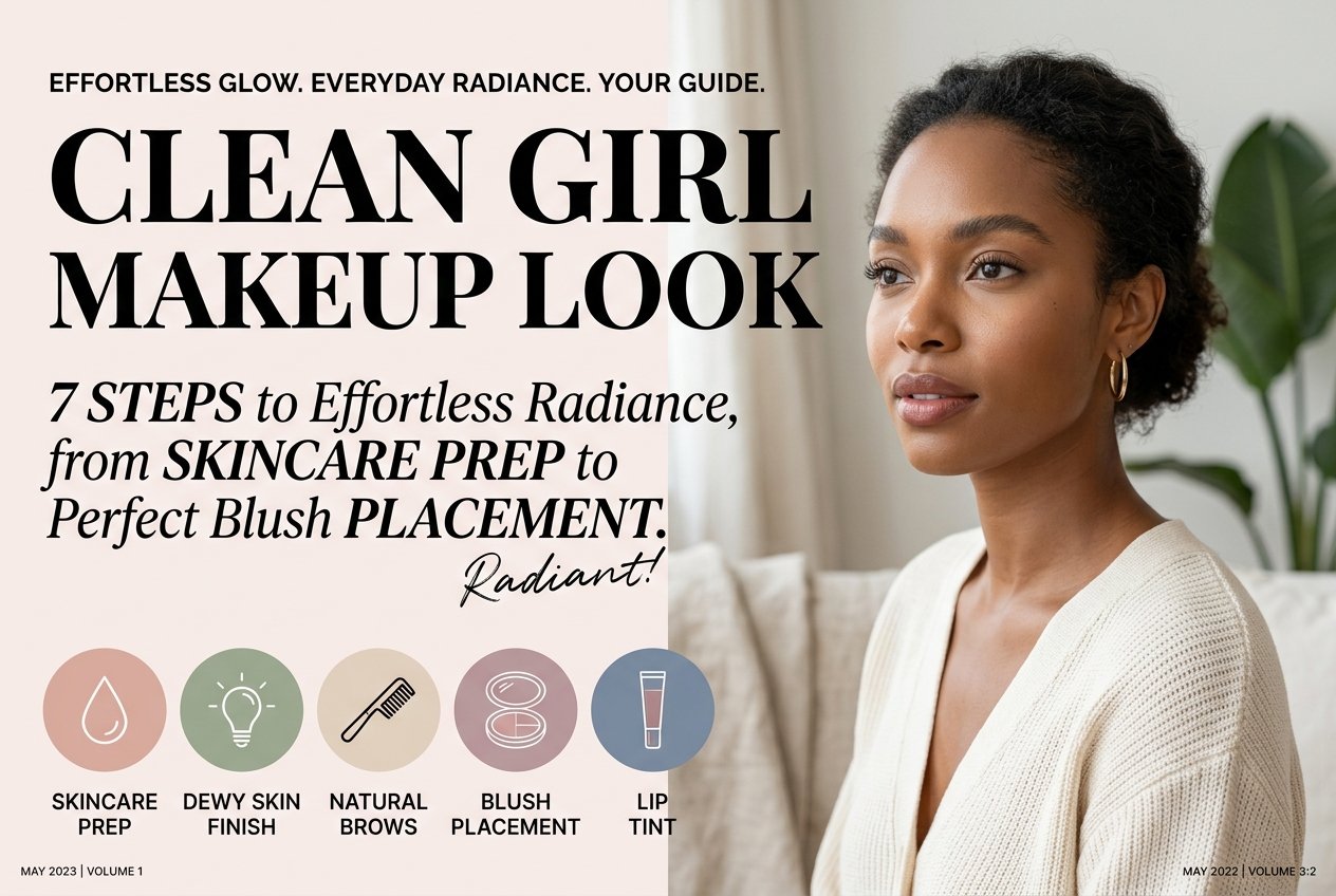 Clean Girl Makeup Look: 7 Steps to Effortless Radiance