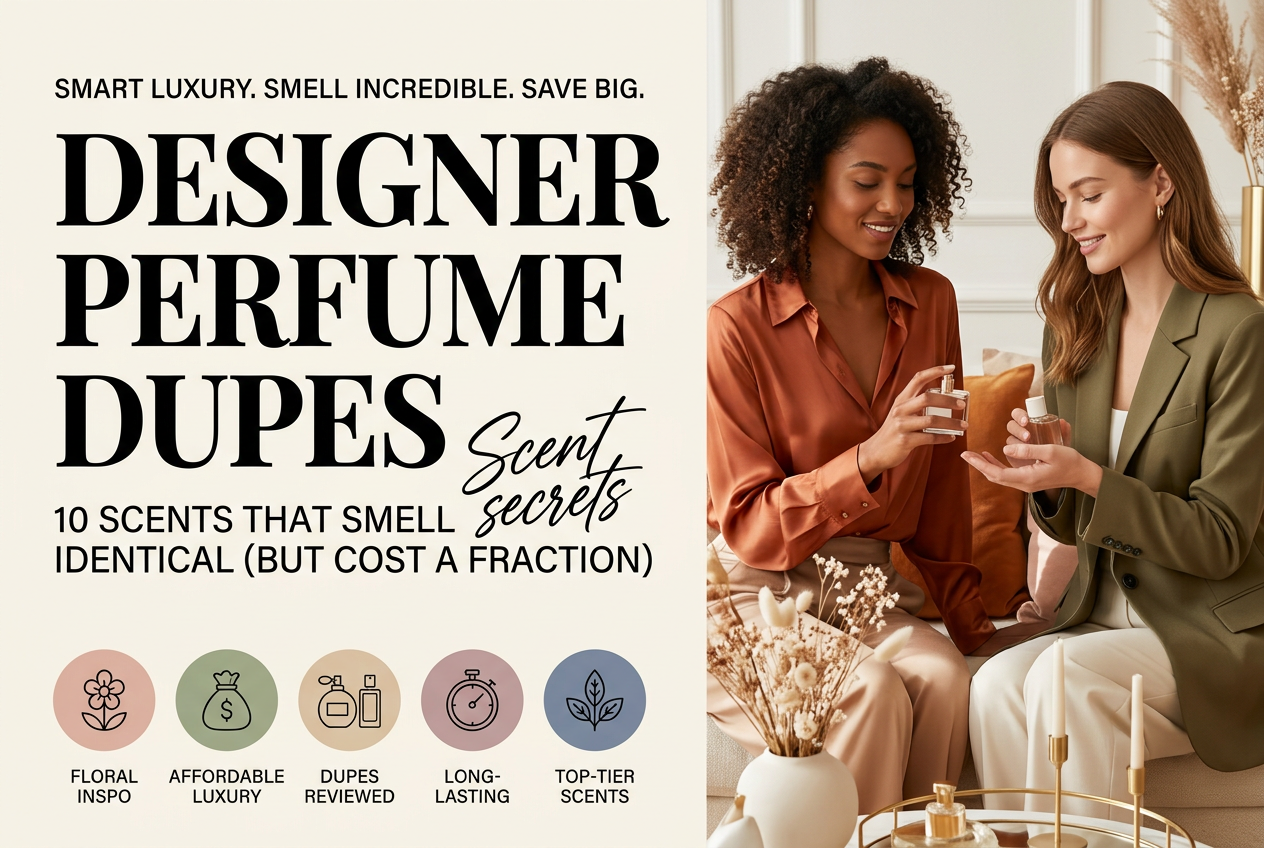 Designer Perfume Dupes: 10 Scents That Smell Identical (But Cost a Fraction)