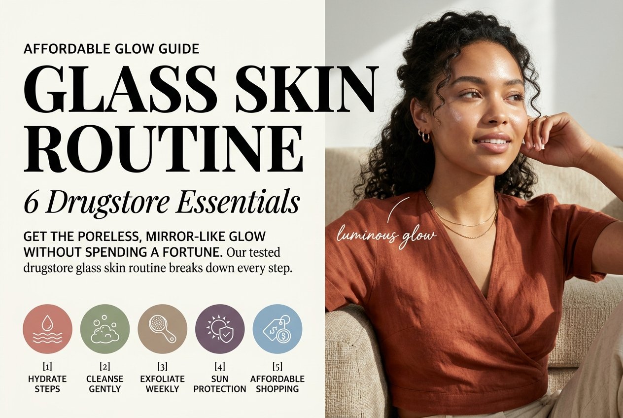 Glass Skin Routine: 6 Drugstore Essentials for a Luminous Glow — drugstore glass skin routine