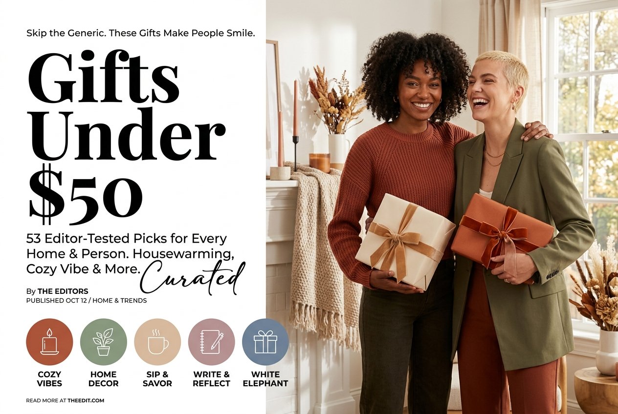 Gifts Under $50: 53 Editor-Tested Picks for Every Home & Person