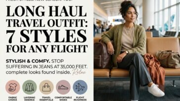 Long Haul Travel Outfit: 7 Stylish & Comfy Looks for Any Flight