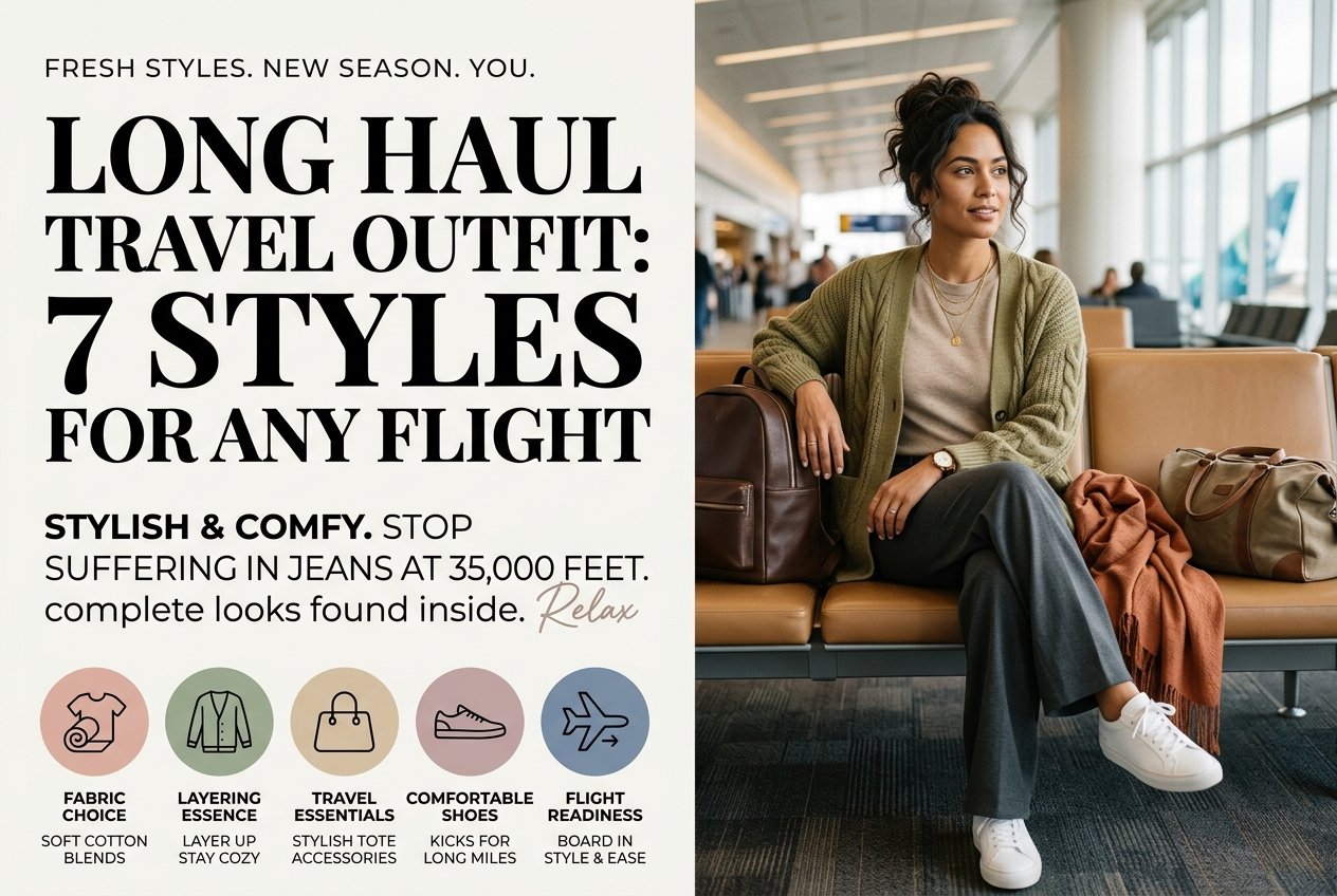 Long Haul Travel Outfit: 7 Stylish & Comfy Looks for Any Flight