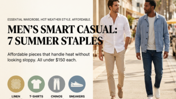 Men's Smart Casual: 7 Essential Staples for Summer Under $150 Each