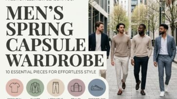 Men's Spring Capsule Wardrobe: 10 Essential Pieces for Effortless Style