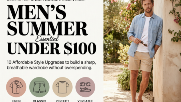 Men's Summer Essentials Under $100: 10 Affordable Style Upgrades