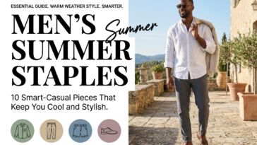 Men's Summer Staples: 10 Smart-Casual Pieces That Keep You Cool and Stylish