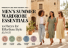 Men's Summer Wardrobe Essentials: 10 Pieces for Effortless Style