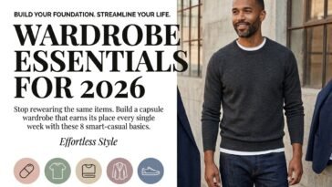 Men's Wardrobe Essentials: 8 Smart-Casual Basics for 2026