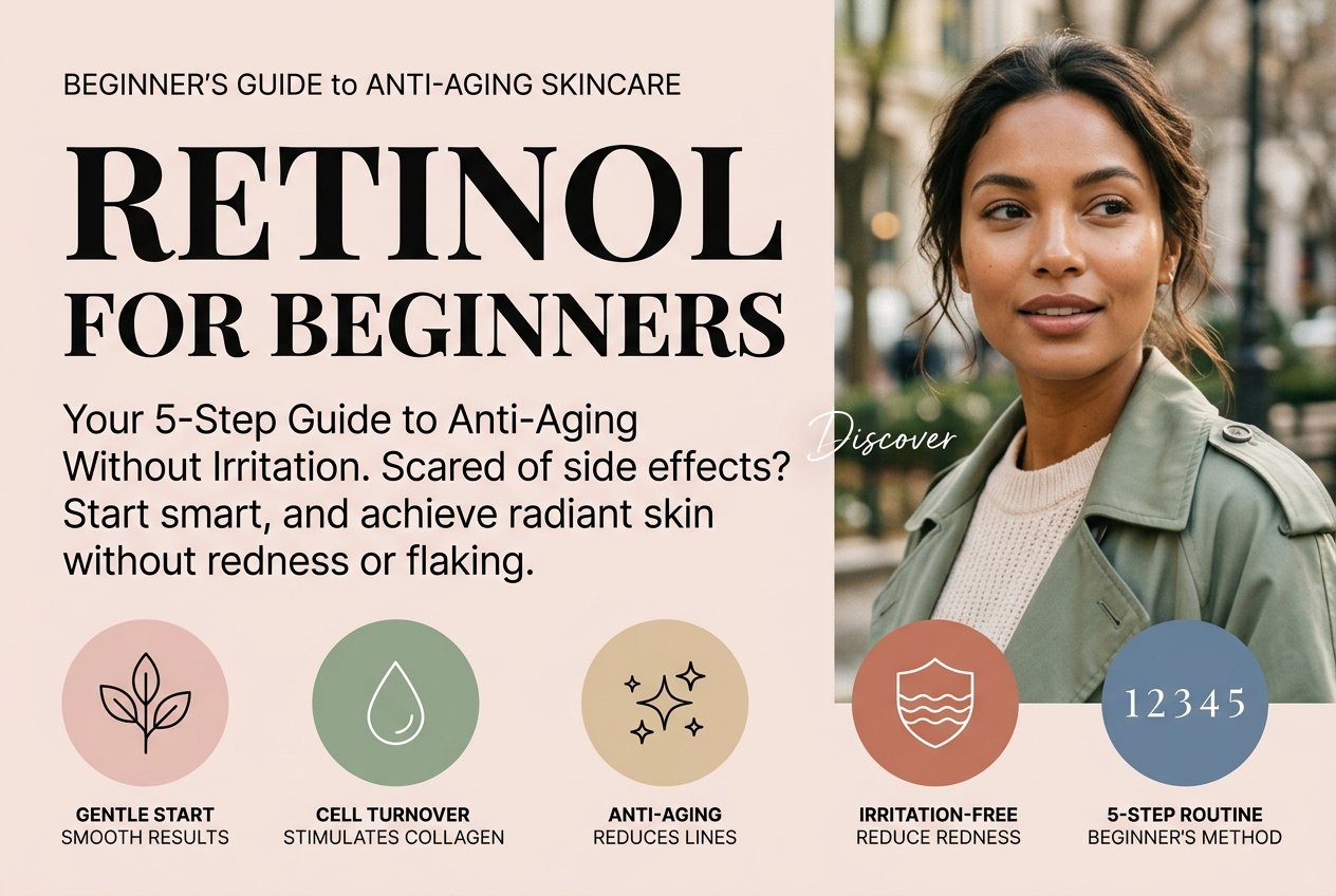 Retinol for Beginners: Your 5-Step Guide to Anti-Aging Without Irritation