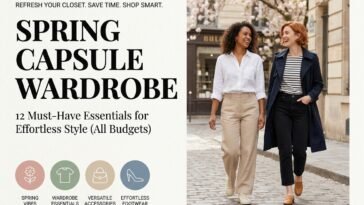 Spring Capsule Wardrobe: 12 Must-Have Essentials for Effortless Style (All Budgets)
