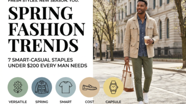 Spring Men's Fashion: 7 Smart-Casual Staples Under $200 Every Man Needs