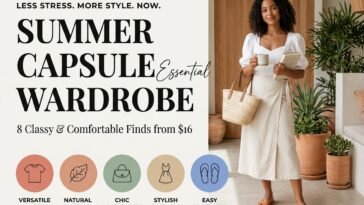 Summer Capsule Wardrobe: 8 Classy & Comfortable Finds from $16