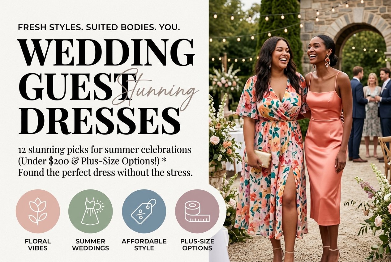 Wedding Guest Dresses: 12 Stunning Picks for Summer Celebrations (Under $200 & Plus-Size Options!)
