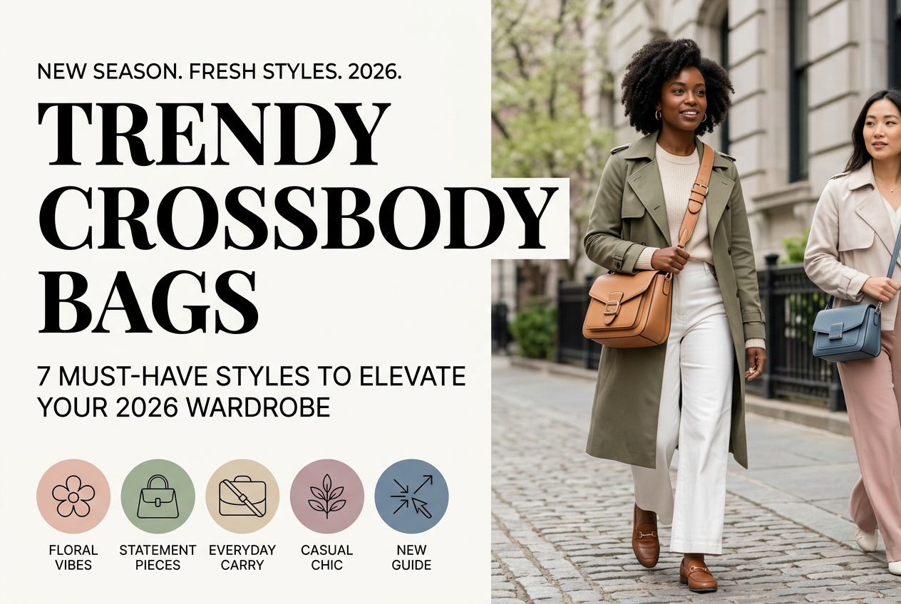 Trendy Crossbody Bags: 7 Must-Have Styles to Elevate Your 2026 Wardrobe