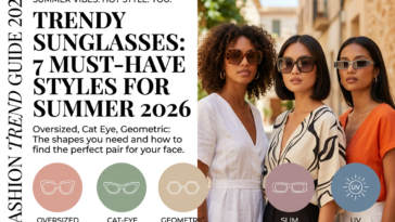 Trendy Sunglasses: 7 Must-Have Styles for Summer 2026