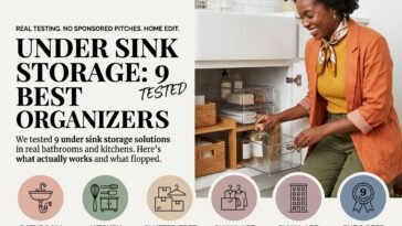Under Sink Storage: 9 Best Organizers We Tested