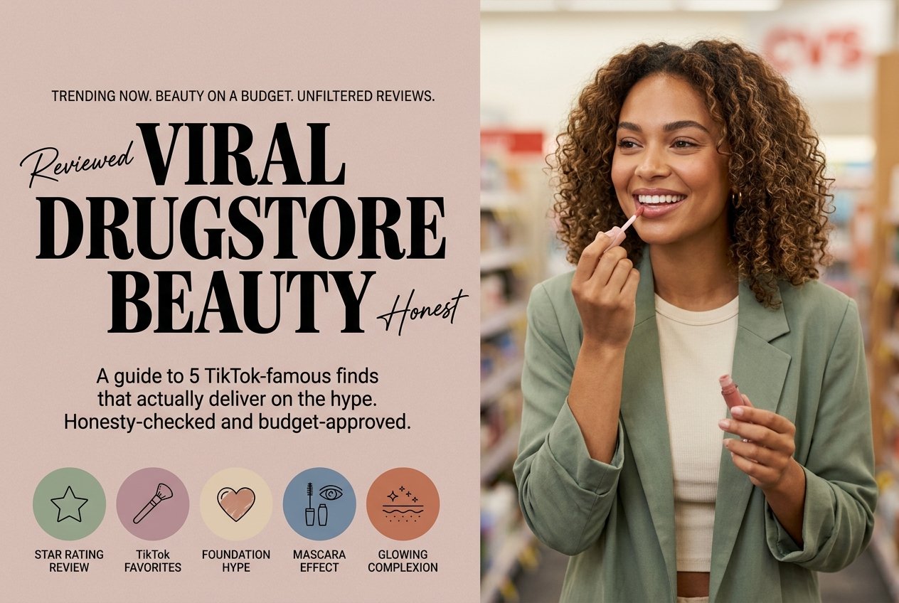 Viral Drugstore Beauty: 5 TikTok-Famous Finds That Actually Deliver