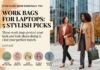 Work Bags for Laptops: 5 Stylish Picks That Actually Work