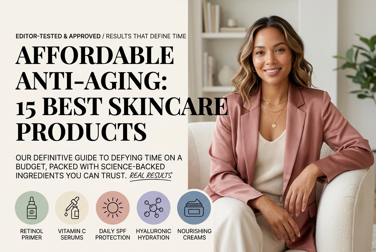 Affordable Anti-Aging: 15 Best Skincare Products That Defy Time (Editor-Tested & Approved)