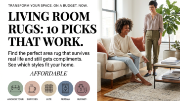 Living Room Rugs: 10 Budget-Friendly Picks That Actually Transform Your Space