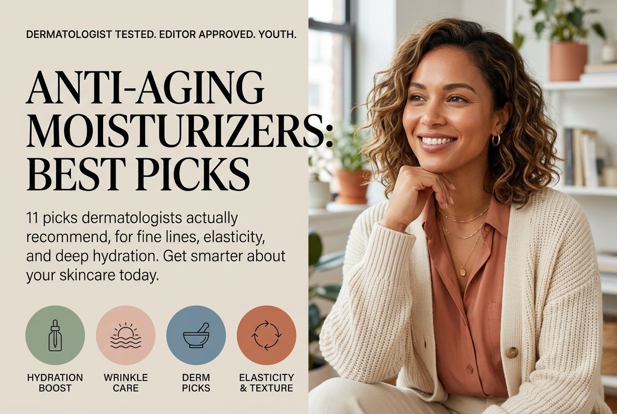 Anti-Aging Moisturizers: 11 Best Picks Dermatologists Actually Recommend