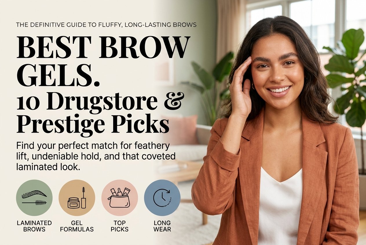 Best Brow Gels: 10 Drugstore & Prestige Picks for Fluffy, Long-Lasting Brows