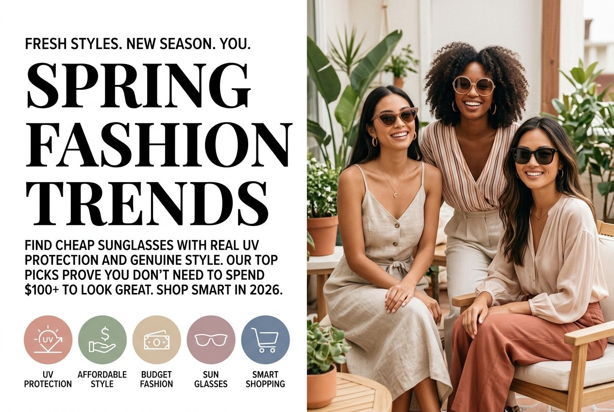 Best Cheap Sunglasses of 2026: 7 Stylish Shades Without Breaking the Bank