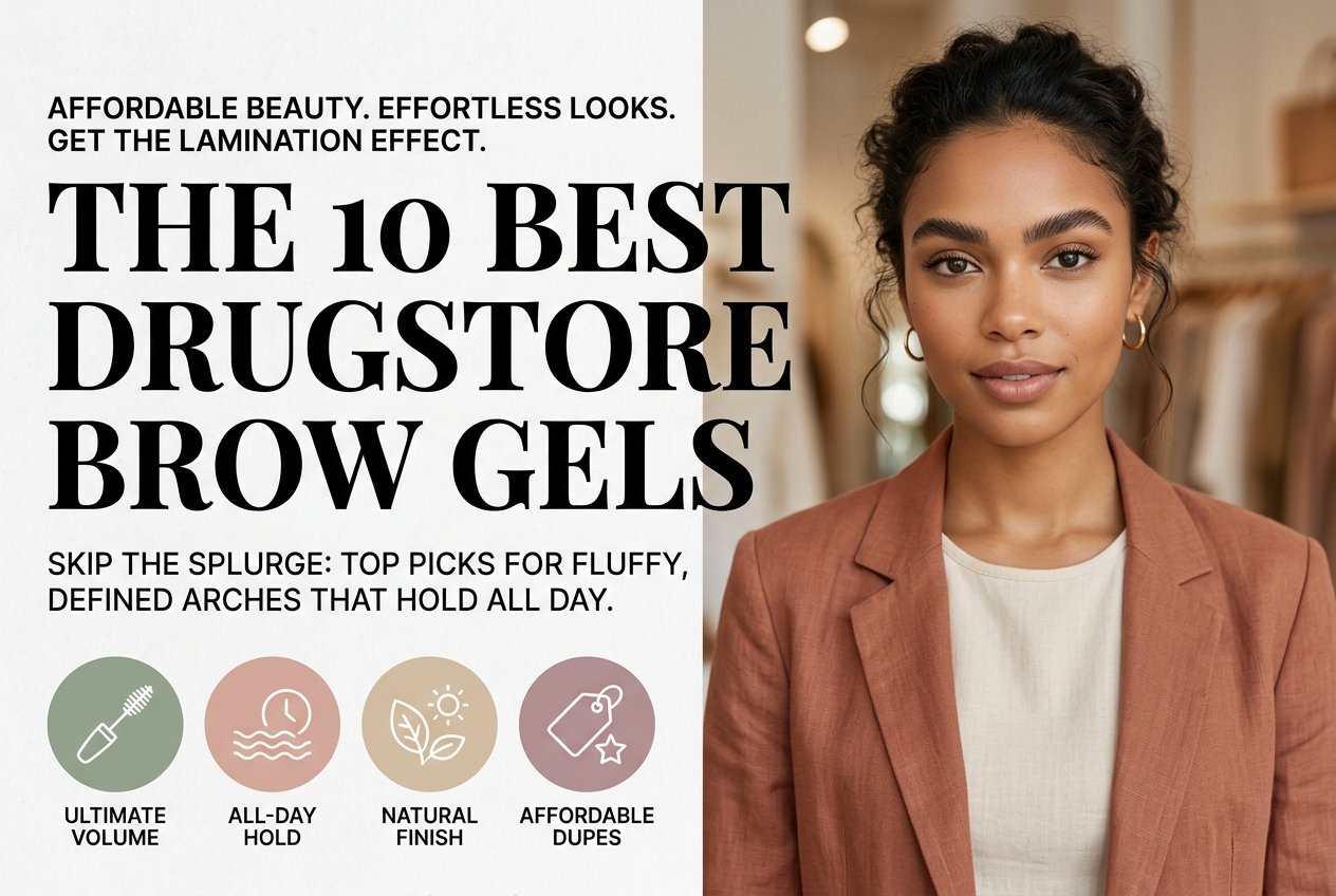 Drugstore Brow Gel: 10 Best Picks for Fluffy, Defined Arches Without the Splurge