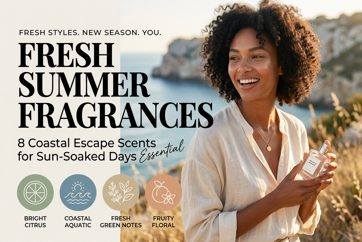 Fresh Summer Fragrances: 8 Coastal Escape Scents for Sun-Soaked Days