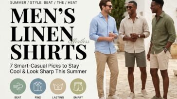 Men's Linen Shirts: 7 Smart-Casual Picks to Stay Cool & Look Sharp This Summer
