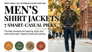 Men's Shirt Jackets: 7 Smart-Casual Picks to Elevate Your Fall Wardrobe