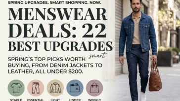 Menswear Deals: 22 Best Smart Upgrades Under $200 This Week