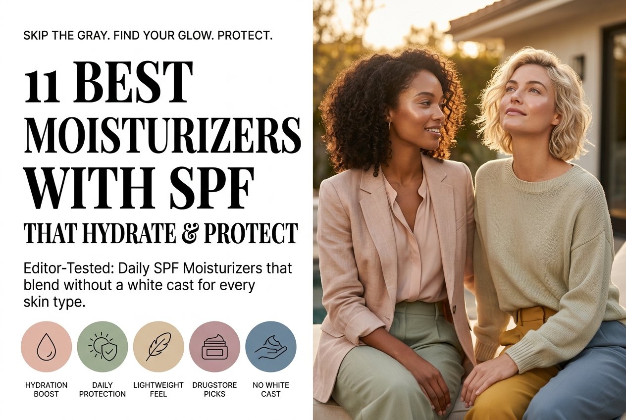 11 Best Moisturizers with SPF That Hydrate and Protect Without a White Cast — moisturizer with SPF