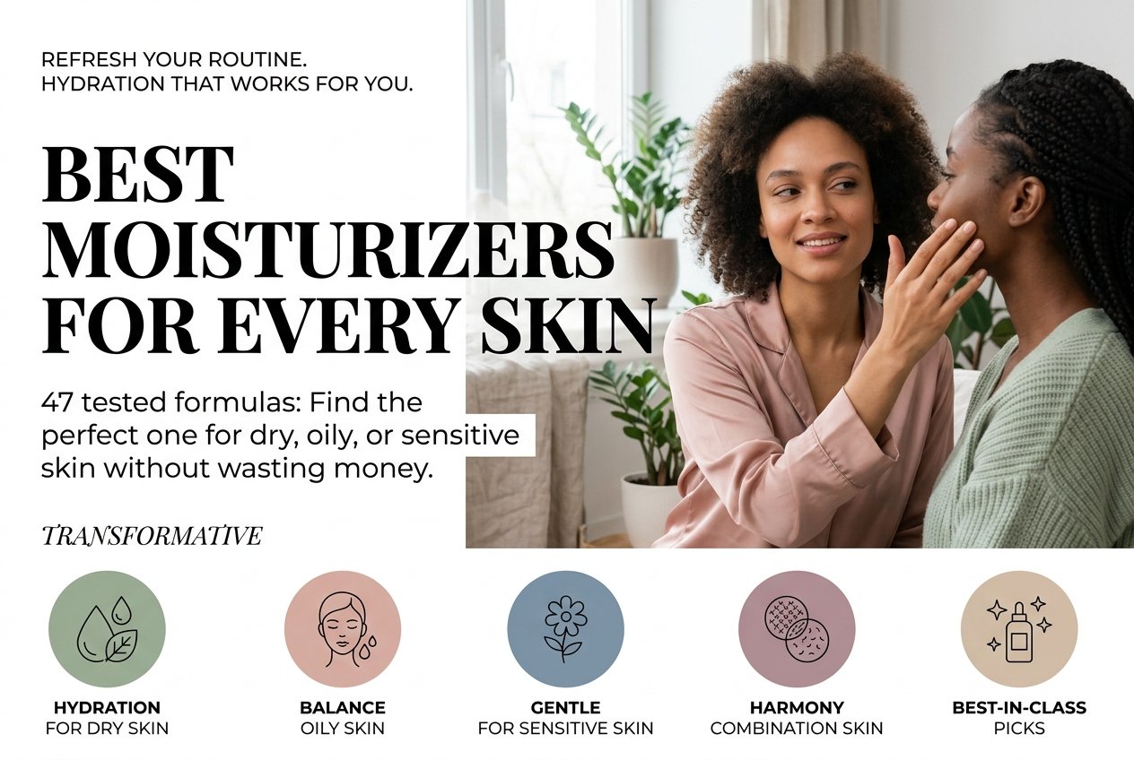 Best Moisturizers for Every Skin Type: From Dry to Oily, We Tested Dozens