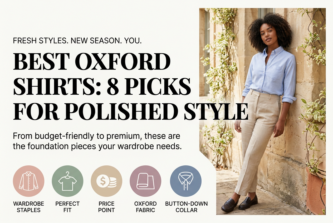 Best Oxford Shirts: 8 Picks for Polished & Relaxed Style