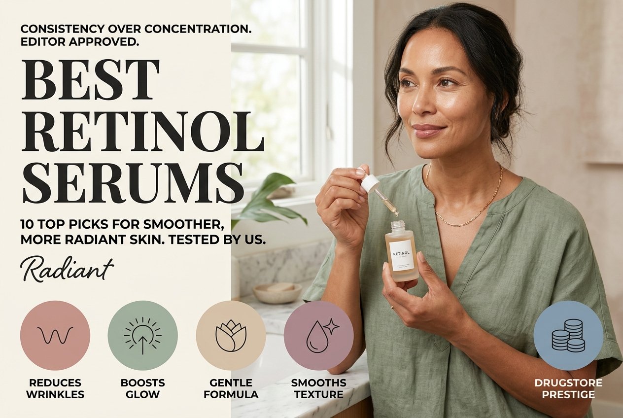 Best Retinol Serums: 10 Editor-Tested Picks for Smoother, More Radiant Skin