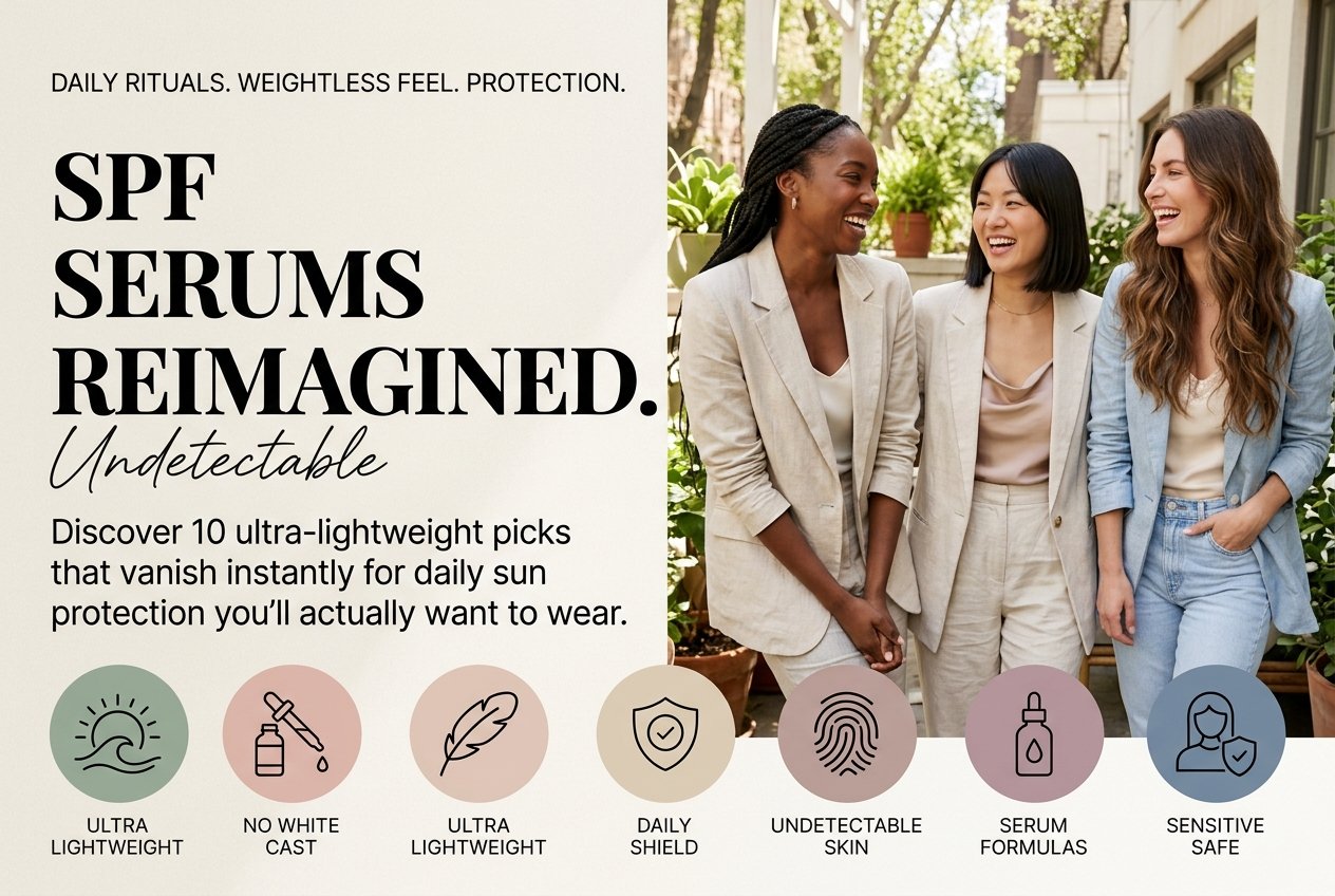 SPF Serums: 10 Ultra-Lightweight Picks for Undetectable Sun Protection