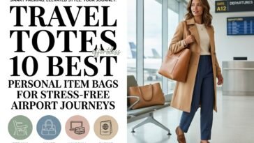 Travel Totes: 10 Best Personal Item Bags for Stress-Free Airport Journeys