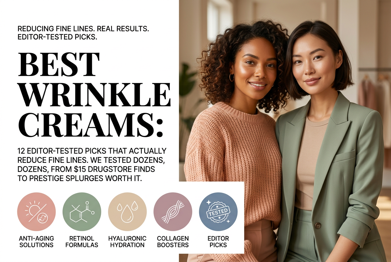 Best Wrinkle Creams: 12 Editor-Tested Picks That Actually Reduce Fine Lines