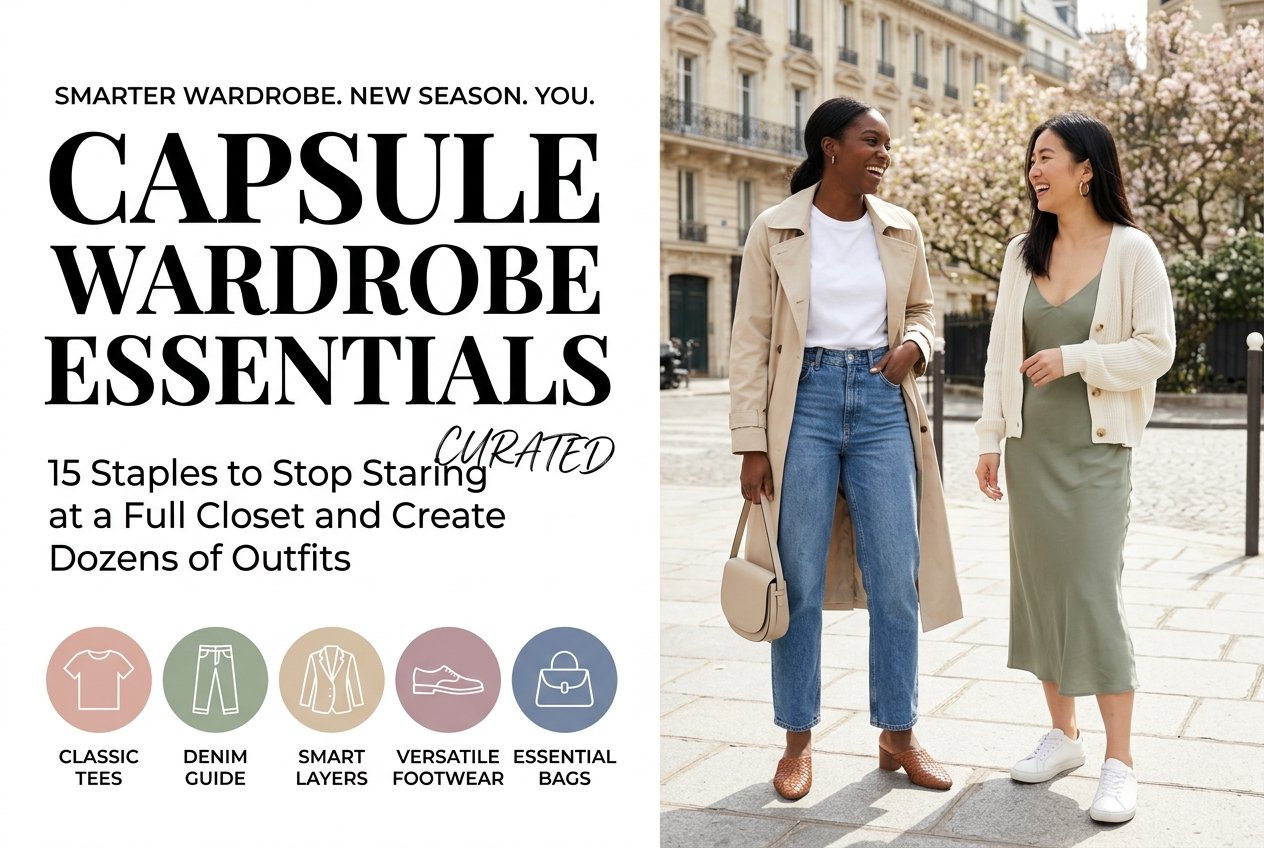 Capsule Wardrobe Essentials: 15 Staples You Need Now