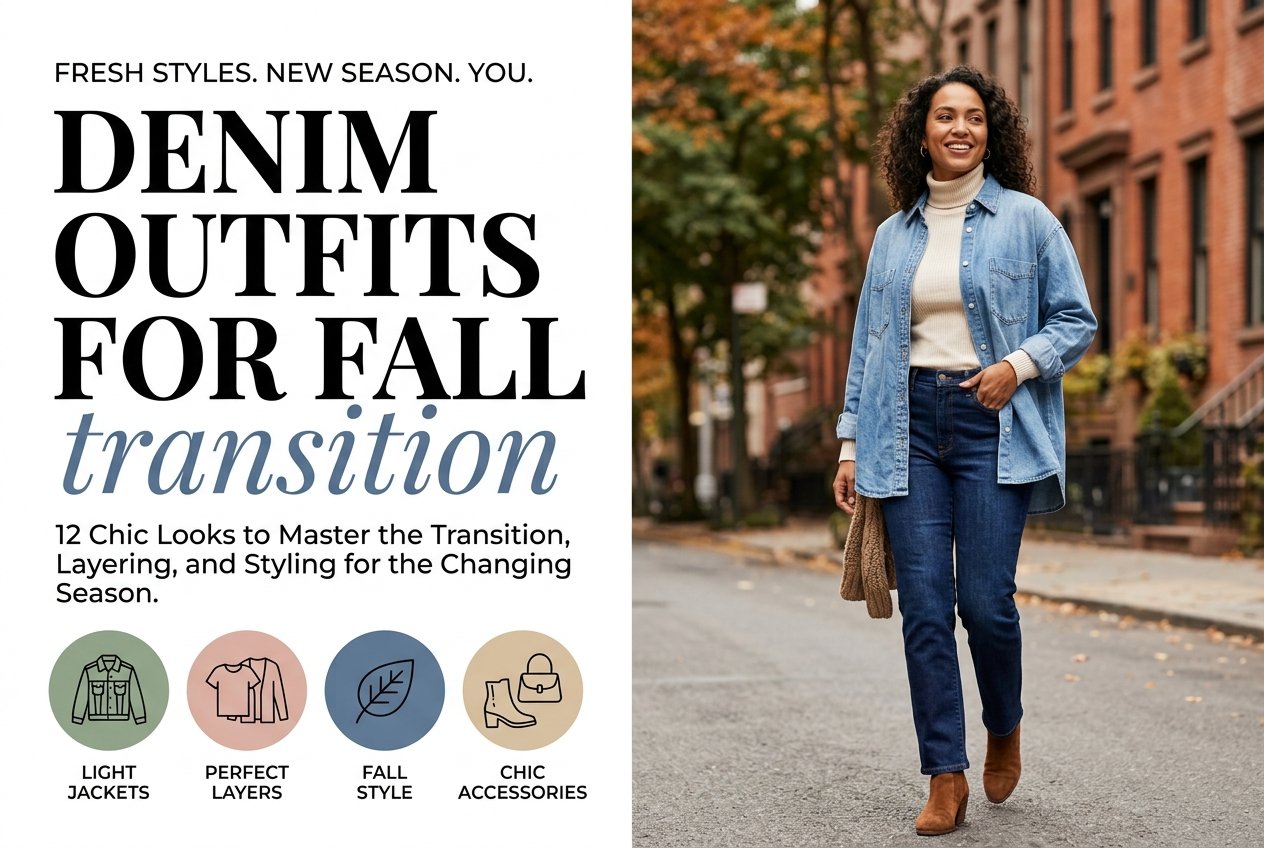 Denim Outfits for Fall: 12 Chic Looks to Master the Transition — denim outfits fall