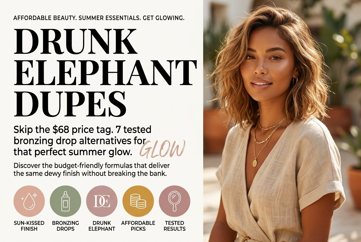 Drunk Elephant Bronzing Dupes: 7 Affordable Alternatives for That Summer Glow — drunk elephant bronzing drops dupe