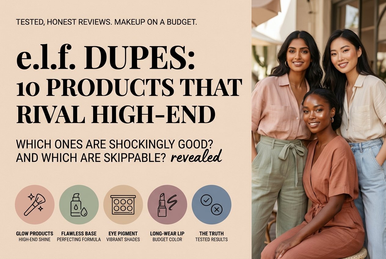 E.L.F. Dupes: 10 Products That Rival High-End Favorites (Honest Review)